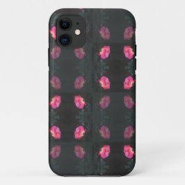 Pink Roses Pattern iPhone 11 Hoesje