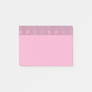 Pink Roses Pattern Header Post-it® Notes