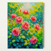 Pink Roses Planner (Achterkant)