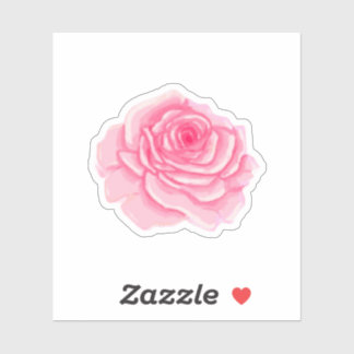 Pink roses sticker