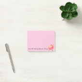 Pink Sacred Lotus persoonlijk Post-it® Notes (Kantoor)