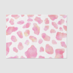 PINK SAFARI - Roze papieren speelplaat weefselpapi Tissuepapier