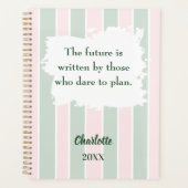 Pink sage green inspirational quote writing 2026 (Devant)
