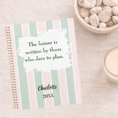 Pink sage green inspirational quote writing 2026