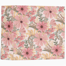 Pink Sage Vert Floral Feuille Motif d'aquarelle