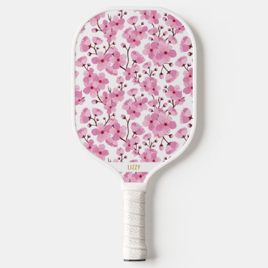 Pink Sakura Pickleball Paddle (Voorkant)