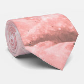 Pink Salt Rock Textures Stropdas (Opgerold)