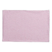 Pink Same Komon (op grote schaal) Kussensloop (Achterkant-Links)