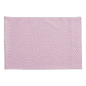 Pink Same Komon (op grote schaal) Kussensloop (Achterkant-Rechts)