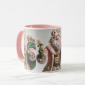 Pink Santa, Christmas, Author Natasha Us Mok (Voorkant links)