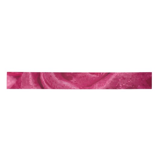 Pink Satin Rose Lint (Voorkant)