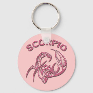 PINK SCORPIO SLEUTELHANGER