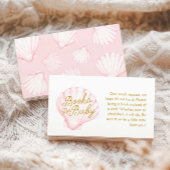 Pink Seashell Book Request Enclosure Kaart