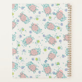 Pink Sheep with Flowers & Berries - Cute Pattern Planner (Achterkant)