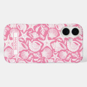 Pink Shells Personalized Case-Mate iPhone Case (Achterkant (horizontaal))