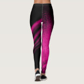 Pink Shimmer Imprimé Dames Leggings (Dos)