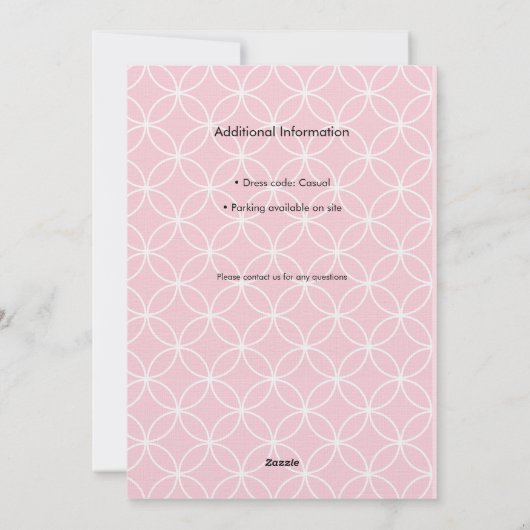 Pink Shippo Editable Invitation Template (Dos)