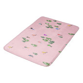 Pink Skiers Ski openingsfeestdag kerstavond Badmat (Gekanteld)