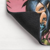 Pink Sky Fairy Mousepad Muismat (Hoek)