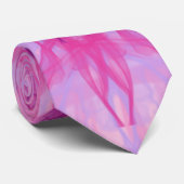 PINK SMOKE - Moderne en abstracte fractale kunst - Stropdas (Opgerold)