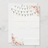 Pink S'more Fun Girl Anniversaire Invitation Anniv (Dos)