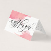 Pink Smudges - Un cadeau pour vous - Certificat ca (Front)