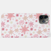 Pink Snowflakes iPhone / coque ipad (Dos (Horizontal))