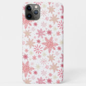 Pink Snowflakes iPhone / coque ipad (Dos)
