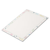 Pink Space Thema Notitieblok (Schuin)