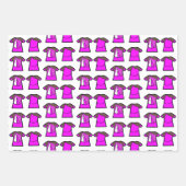 Pink Spark Dancer Inpakpapier Vel (Voorkant 2)