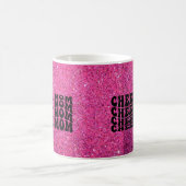 Pink Sparkle Cheval Maman Coffee Mug (Centre)
