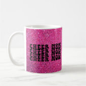 Pink Sparkle Cheval Maman Coffee Mug (Gauche)