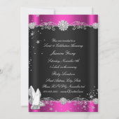 Pink Sparkle Night Sweet 16 Invitations (Dos)
