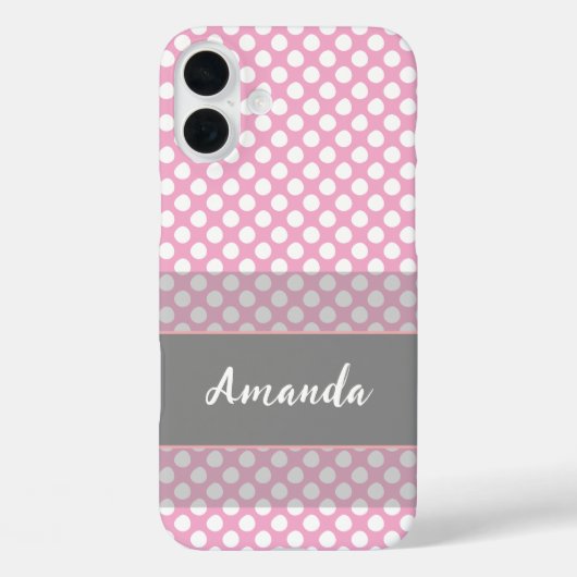 Pink Spot Elegance Case-Mate iPhone Case (Achterkant)