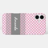 Pink Spot Elegance Case-Mate iPhone Case (Achterkant (horizontaal))