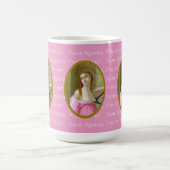 Pink St. Agatha (M 003) 15 oz. Café Mug (Centre)