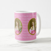 Pink St. Agatha (M 003) 15 oz. Café Mug (Devant droit)