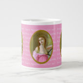Pink St. Agatha (M 003) 20 oz. Mug de café Jumbo (Devant)