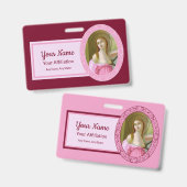 Pink St. Agatha (M 003) Badge 2 (Recto et verso)