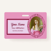 Pink St. Agatha (M 003) Badge 2 (Dos)