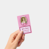 Pink St. Agatha (M 003) Badge 3 (À main)