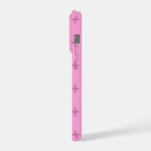 Pink Star Petal Dot Pattern (Côté gauche)