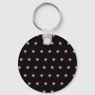 Pink Star Sleutelhanger