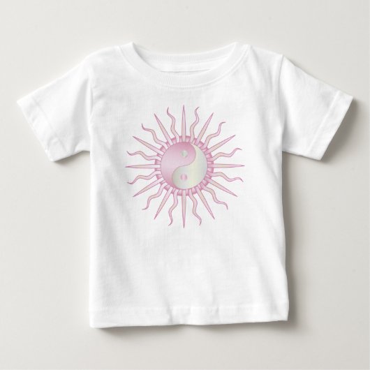 Pink Starburst Yin Yang (Voorkant)