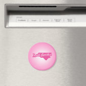 Pink State North Carolina Magnet (In Situ (Lave-vaisselle))