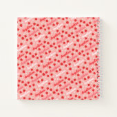 Pink Strawberry Custom Notebook Journal Notitieboek (Achterkant)