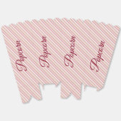 Pink Stripe Design Bedankdoosjes (Ongevouwen)