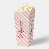 Pink Stripe Design Bedankdoosjes (Popped)