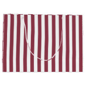 Pink Stripes Birthday Groot Cadeauzakje (Achterkant)