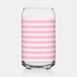 Pink Stripes Seamless Pattern Blikvorm Glas